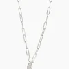Kette mit Brillant/ Diamantanhänger 0,05 ct