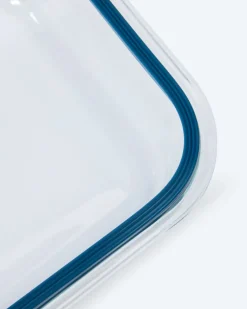 Kühldosen aus Glas, rechteckig, 3tlg.