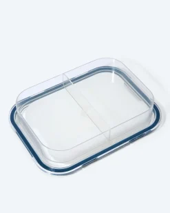 Kühldosen aus Glas, rechteckig, 3tlg.