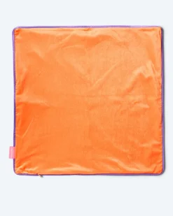 Kissenbezug mit Druck- und Uni-Seite