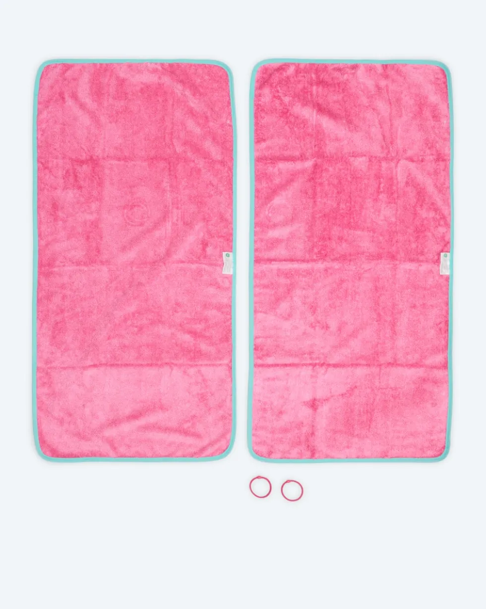 Kosmetik - & Frisierhandtücher 2er-Set