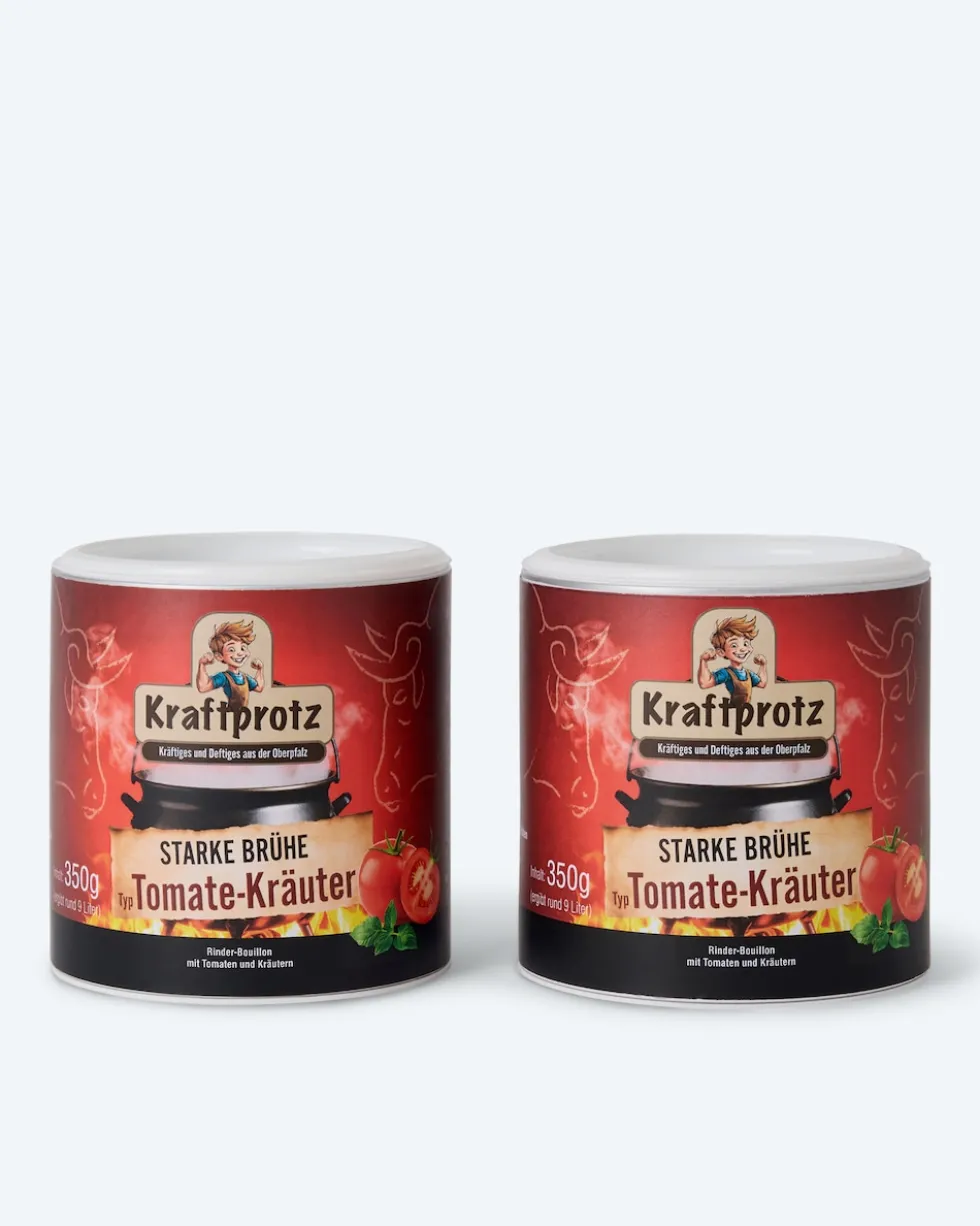Kraftprotz Fleischbrühe, 2x 350 g