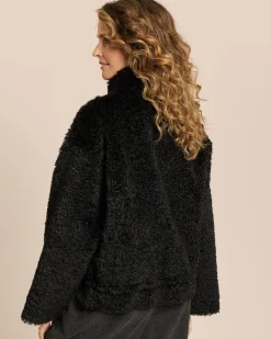 Kunstlederjacke wendbar