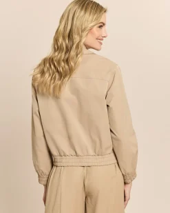 Kurze Trenchjacke