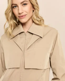 Kurze Trenchjacke