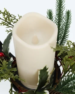 Laterne mit LED-Kerze