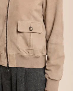 Lederblouson