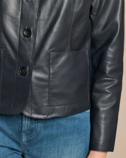 Lederjacke
