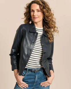 Lederjacke
