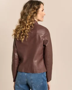 Lederjacke