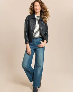 Lederjacke