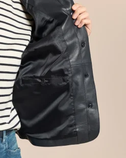Lederjacke