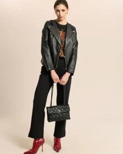 Lederjacke Biker-Style