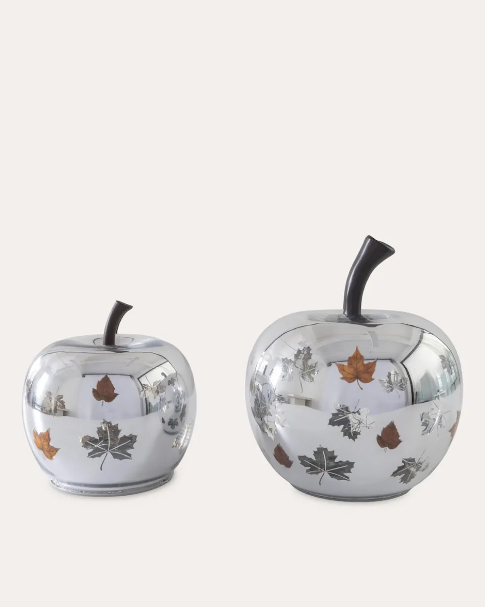 LED Glasfrüchte "Herbst Design", 2tlg.
