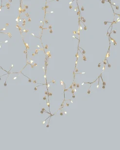 LED-Lichterketten in Perlen-Design, 2tlg.