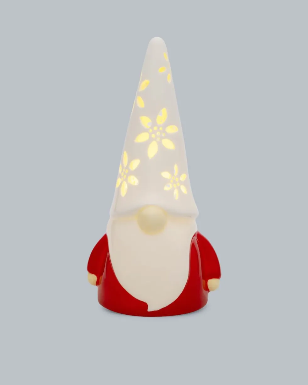 LED-Porzellan-Wichtel