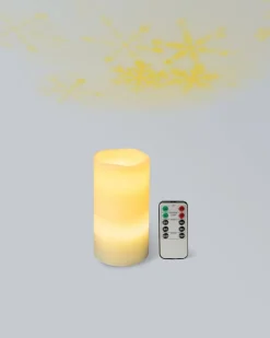 LED-Projektionskerze mit Fernbedienung