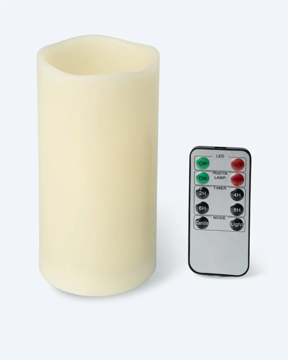 LED-Projektionskerze mit Fernbedienung