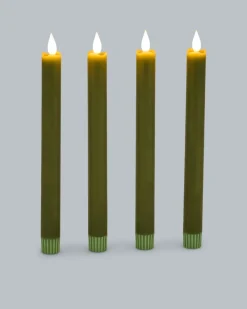 LED-Stabkerze "Long Shine", 4tlg.