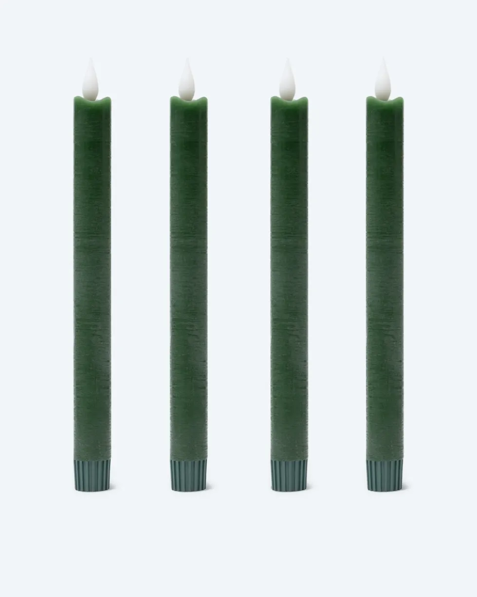 LED-Stabkerzen "Long Shine", 4tlg.