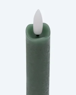 LED-Stabkerzen mit Ständer Schleife, 2tlg.