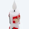 LED-Stabkerzen mit Weihnachtsmotiven, 2tlg.