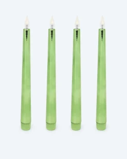 LED-Stabkerzen "Shiny", 4tlg.