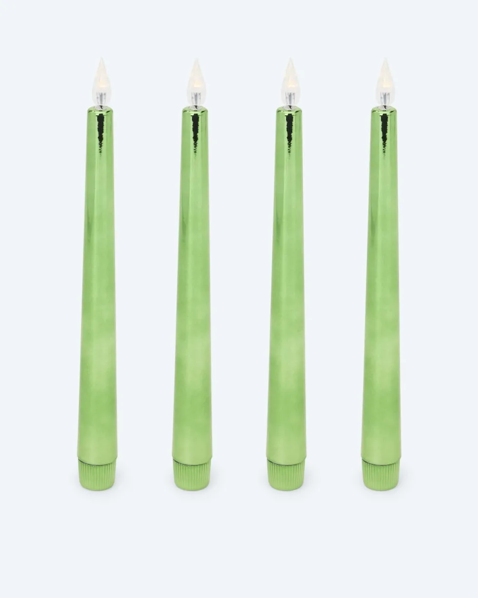 LED-Stabkerzen "Shiny", 4tlg.
