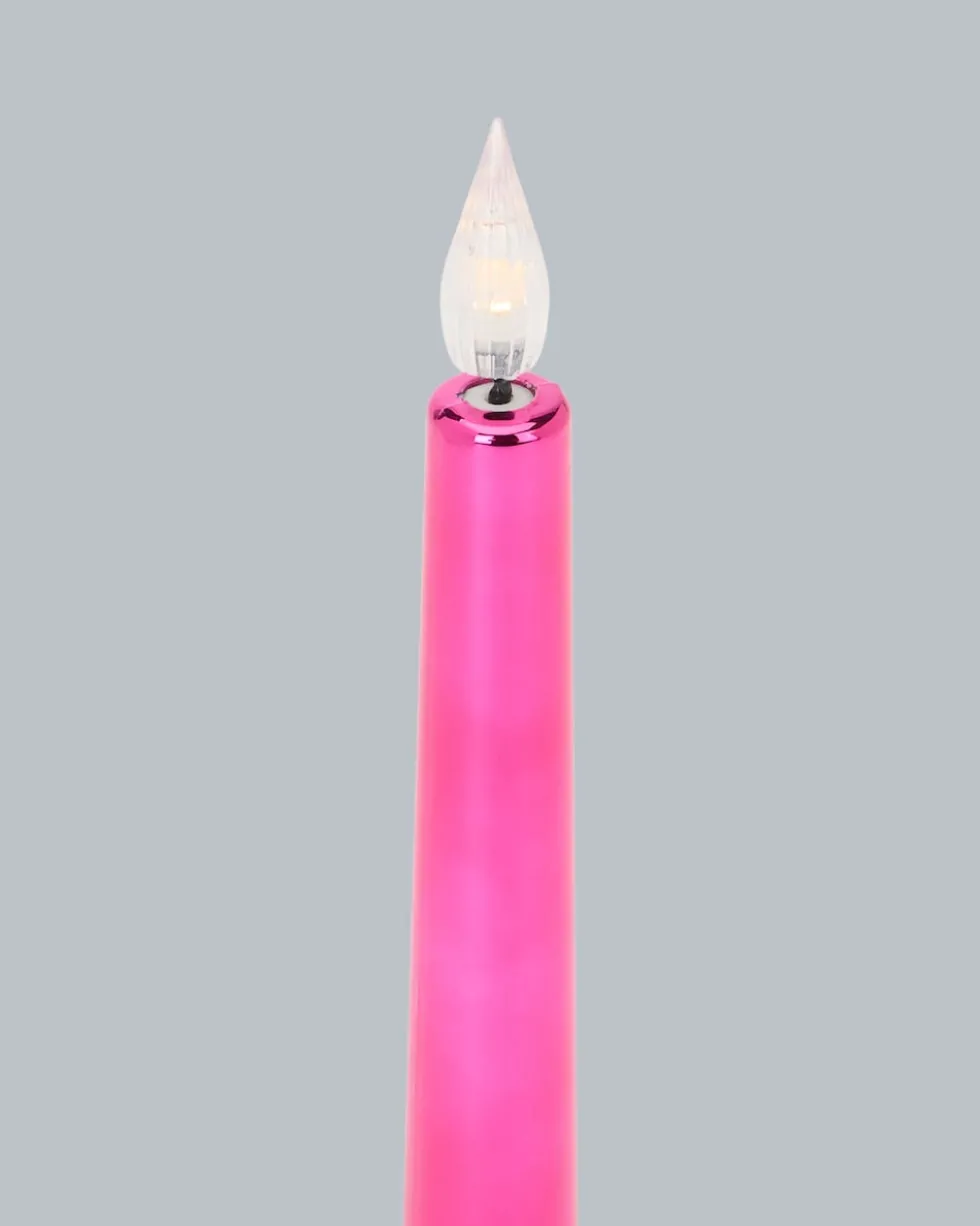 LED-Stabkerzen "Shiny", 4tlg.