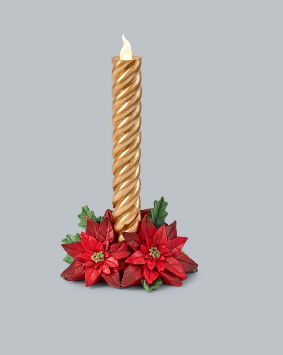 LED-Stabkerze Weihnachtsstern