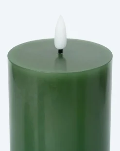 LED-Stumpenkerzen mit integrierter Lichterkette, 5tlg.