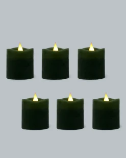 LED-Teelichter "Long Shine", 6tlg.