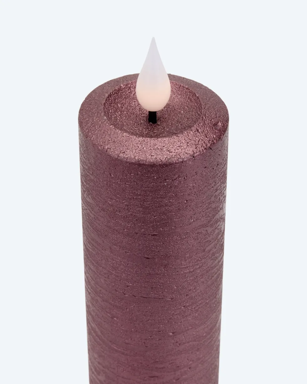 LED-XXL-Kerzen mit Touch-Flammen, 4tlg.