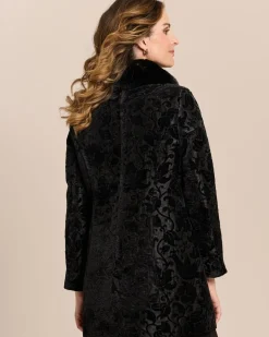 Longjacke mit Ornament