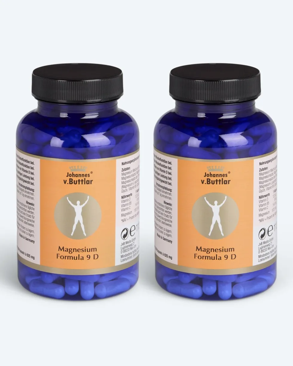 Magnesium Formula 9 D, 2x 180 Kps.