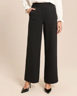 Marlenehose mit Nadelstreifen