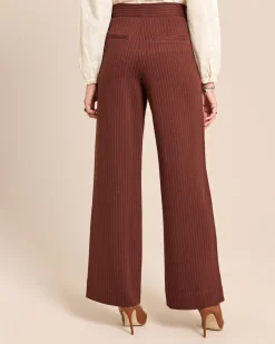 Marlenehose mit Nadelstreifen