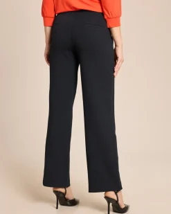 Marlenehose Waffelpique-Optik