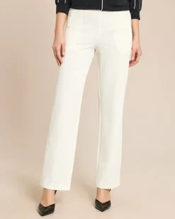 Marlenehose Waffelpique-Optik