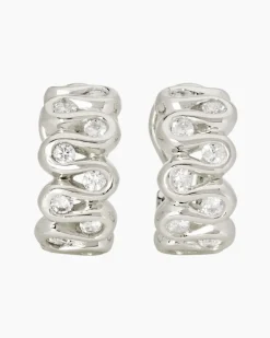 Ohrclipstecker mit Zirkonia