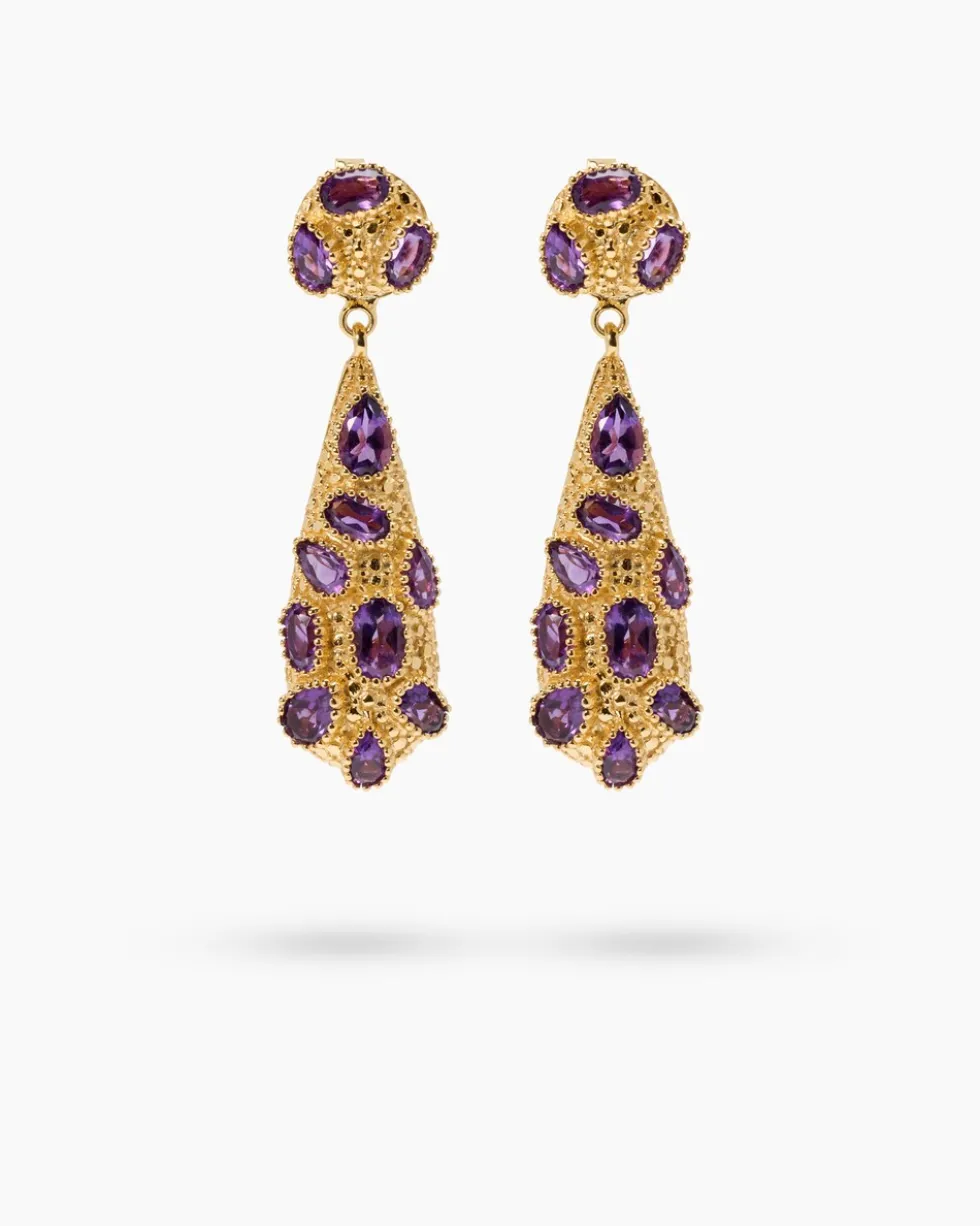 Ohrstecker mit Amethyst