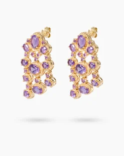 Ohrstecker mit Amethyst