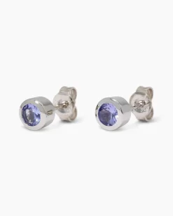Ohrstecker mit Tansanit