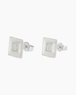 Ohrstecker mit Zirkonen