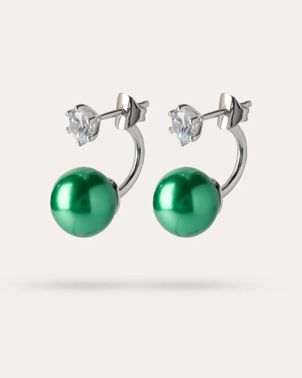 Ohrstecker MK-Perle 10 mm & Zirkonia