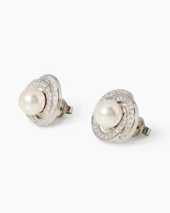 Ohrstecker MK-Perle 8,0 mm & Zirkonia