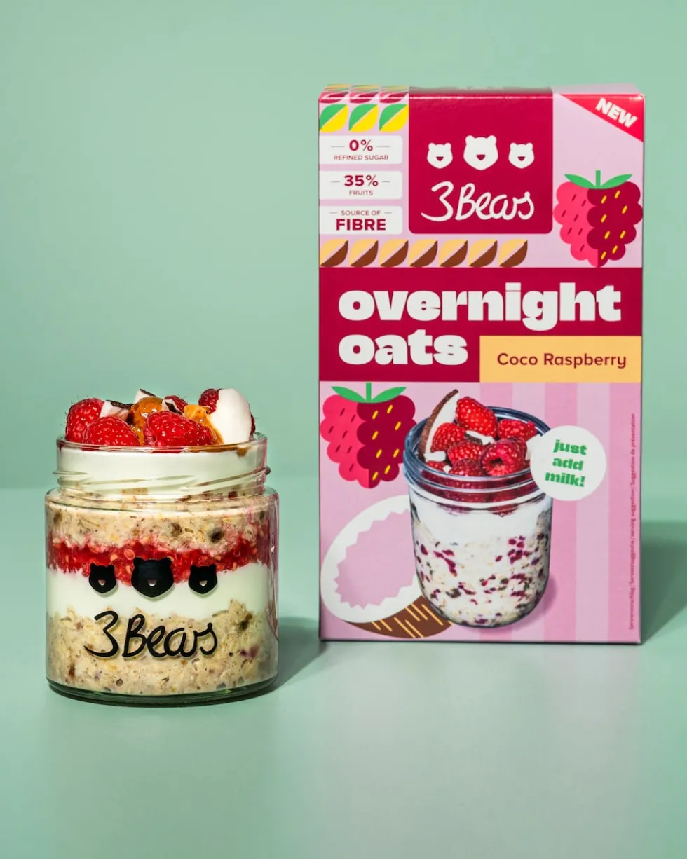 Overnight Oats 1.600 g mit Glas