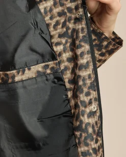 Parka mit Leodruck
