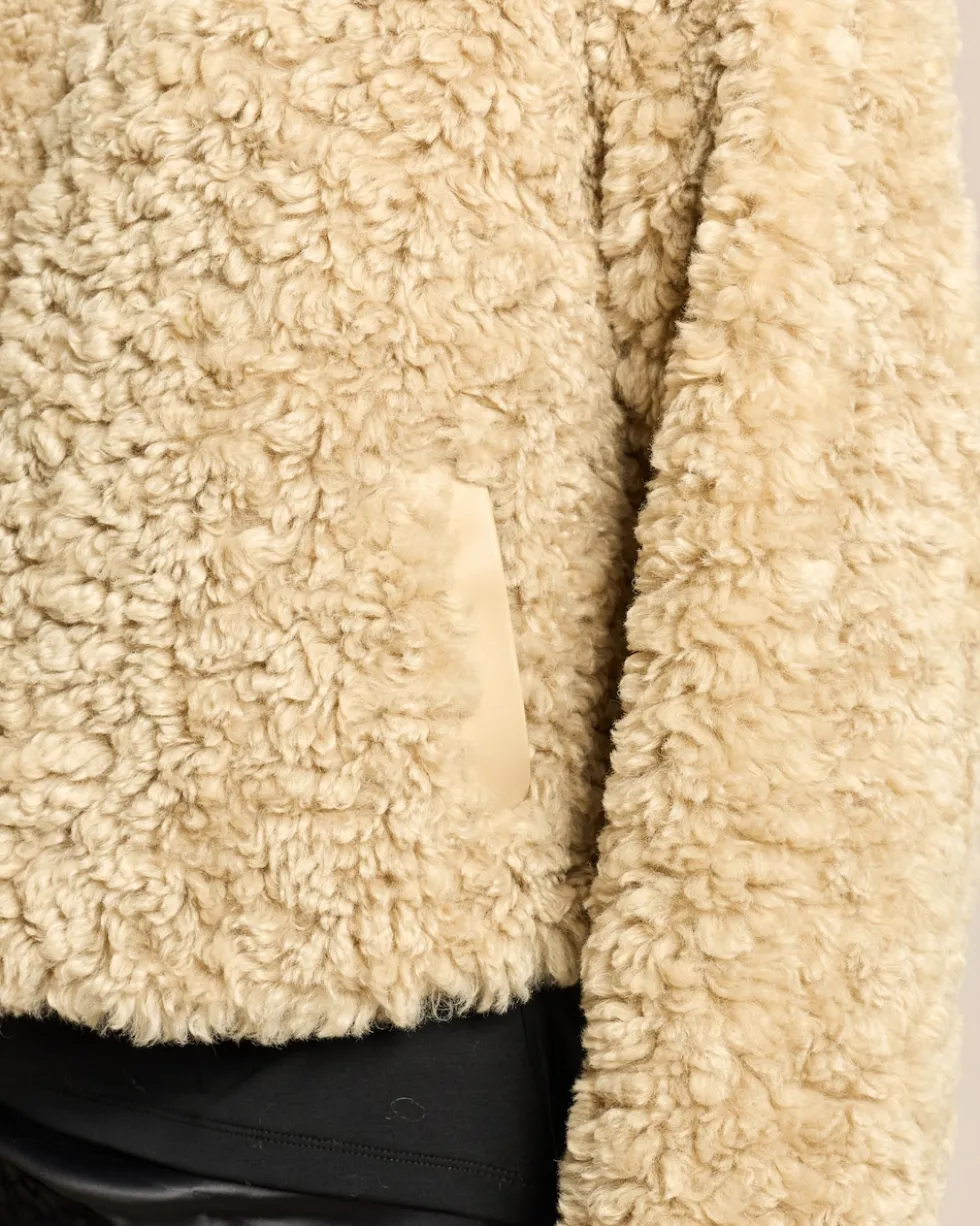 Persianer-Pelzimitat Jacke