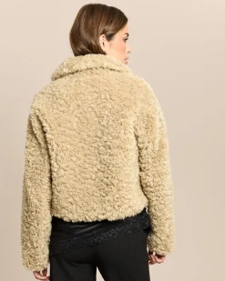 Persianer-Pelzimitat Jacke